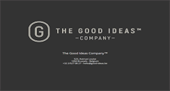 Desktop Screenshot of good-ideas.be
